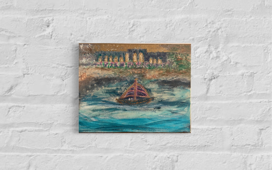 The Love Boat 10”x8”