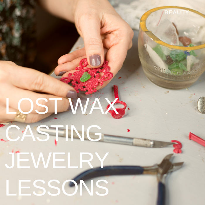 Lost Wax Casting Jewelry Class for Kids