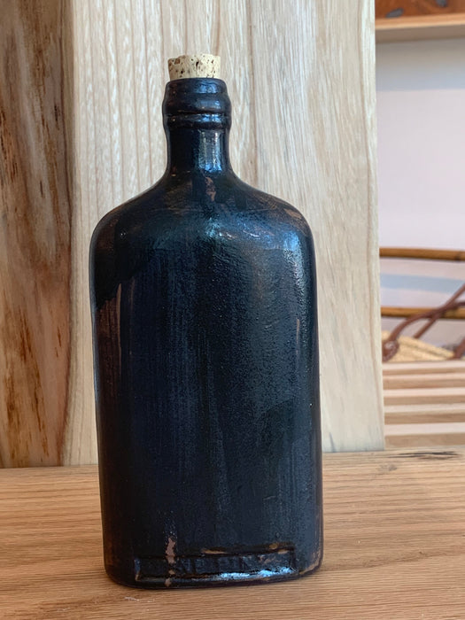 Distressed Antique Ceramic Bottle