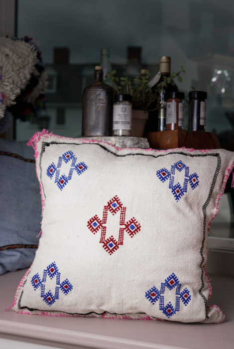 Berber Pillow with Symbols